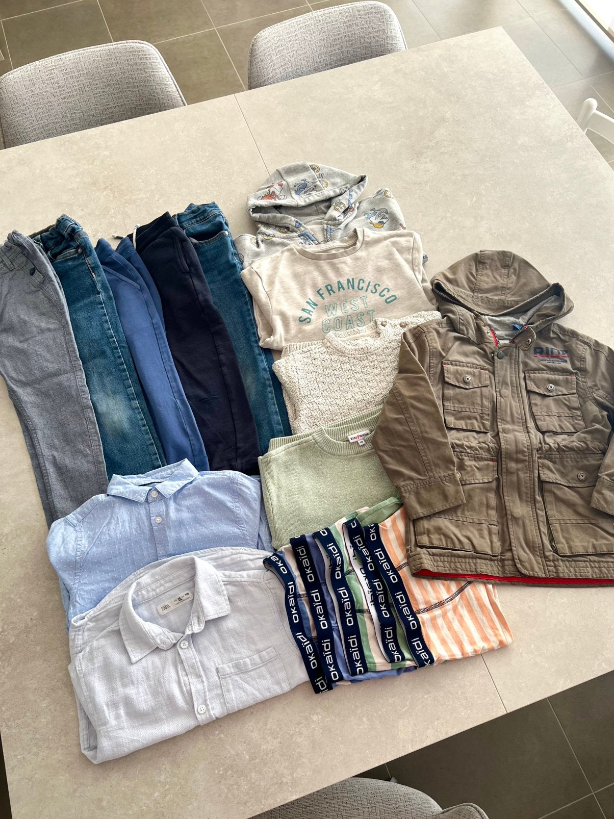 Lot de vêtements garçon 5 ans en bon état général, Ophalen, Gebruikt, Jongen, Broek