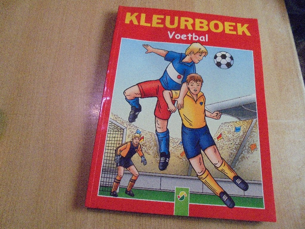 NIEUW kleurboek voetbal, Enlèvement ou Envoi, Neuf, Bricolage
