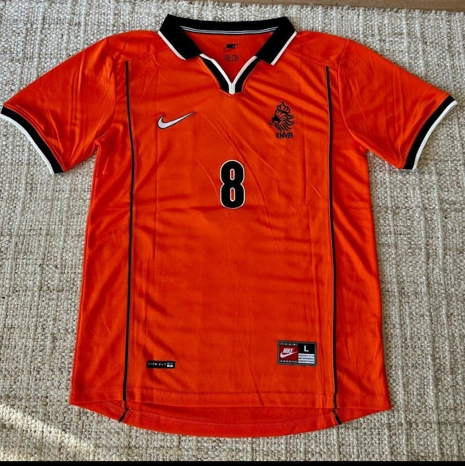 Nederlands elftal Bergkamp Voetbalshirt WorldCup 1998, Ophalen of Verzenden