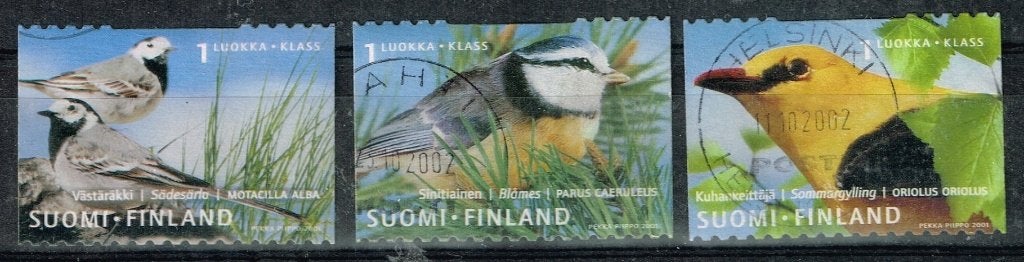 Postzegels uit Finland - K 6085 - vogels 2, Verzenden, Finland, Gestempeld