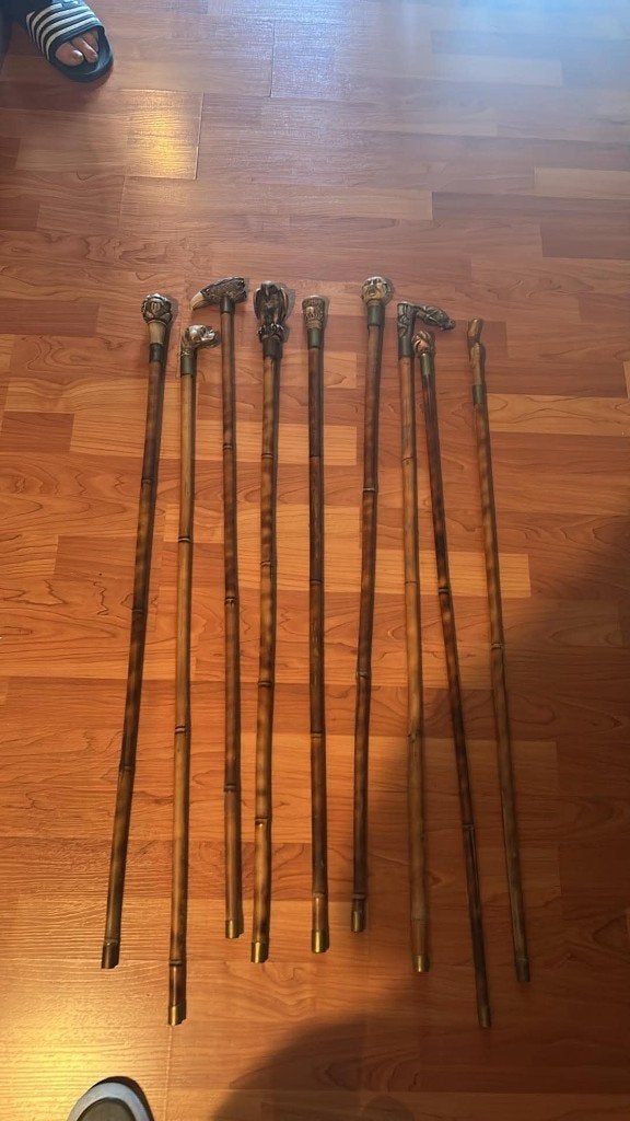 canne a systeme, Collections, Enlèvement, Autres, Épée ou sabre