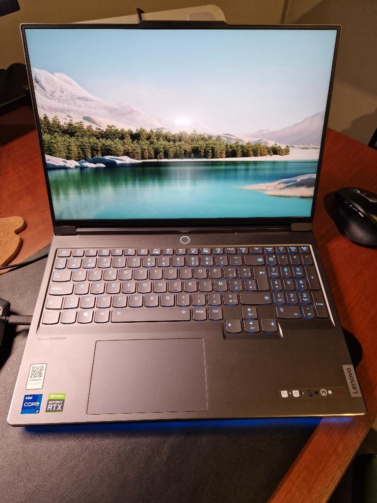 Lenovo Legion 7 16IAX7 – i7‑12800HX • RTX 3070 Ti • 32GB RAM, Ophalen, Gebruikt, Met videokaart, 32 GB
