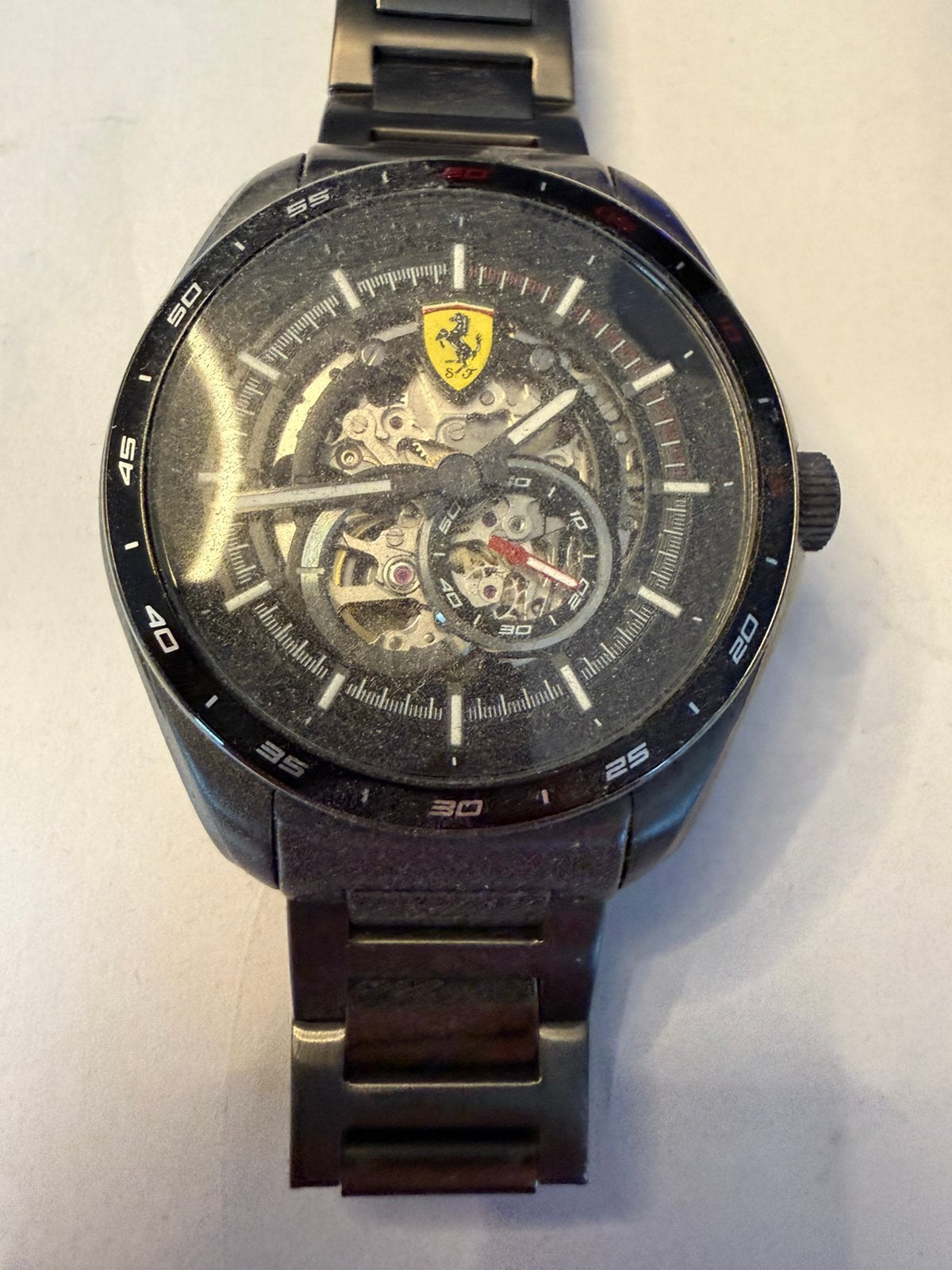Ferrari Scuderia Speedracer automatisch horloge, Ophalen of Verzenden, Zo goed als nieuw