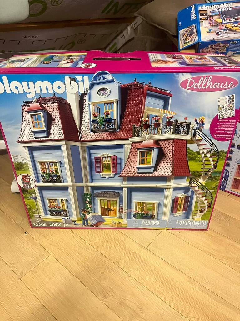 Playmobil maison - Dollhouse 70205+Extensions, Enlèvement, Comme neuf