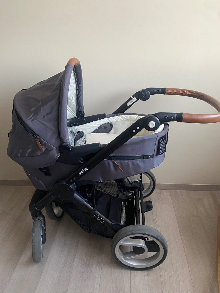 kinderkoets, Kinderen en Baby's, Ophalen, Zo goed als nieuw, Mutsy, Duowagen