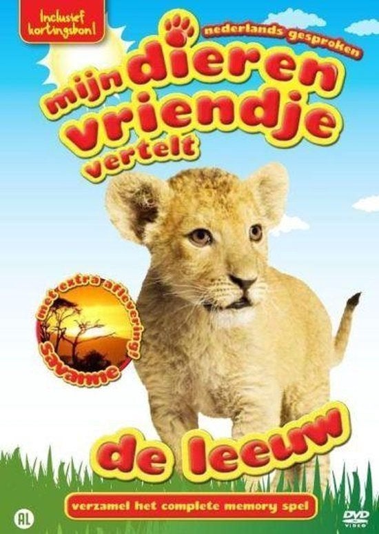Dvd - Mijn dierenvriendje vertelt - De Leeuw, Cd's en Dvd's, Ophalen of Verzenden, Dieren