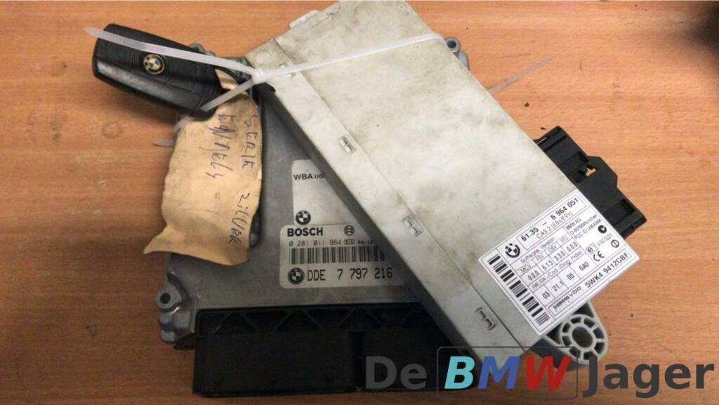 DME module + CAS 2 BMW E87 E90 E91 M47N2 13617797216, Auto-onderdelen, Gebruikt, Ophalen of Verzenden, BMW, BMW