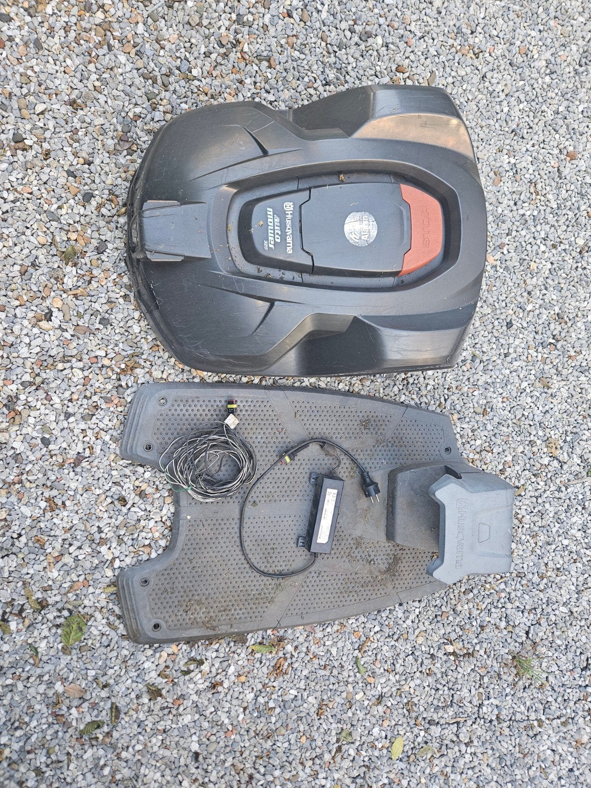 Husqvarna automower 320/420, Ophalen