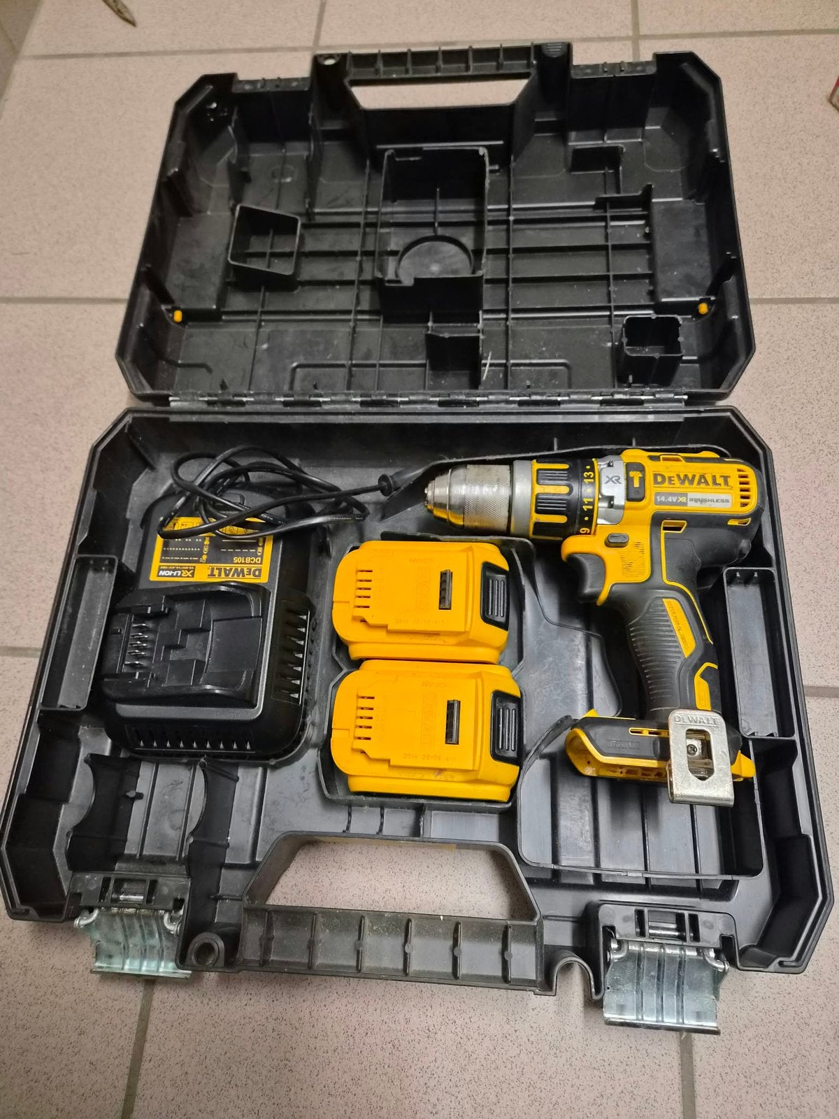 Schroefmachine De Walt, Doe-het-zelf en Bouw, Ophalen, Gebruikt