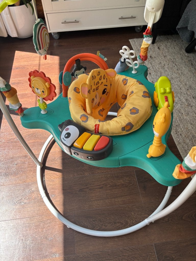 Fischer price bouncer, Ophalen, Zo goed als nieuw, Speelset, Met licht