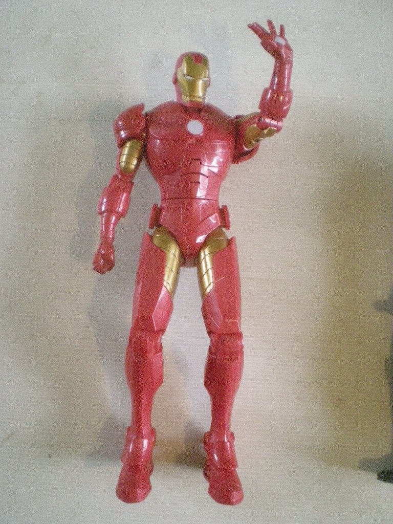 iron man met stem en geluid, Kinderen en Baby's, Speelgoed | Actiefiguren, Ophalen of Verzenden, Zo goed als nieuw