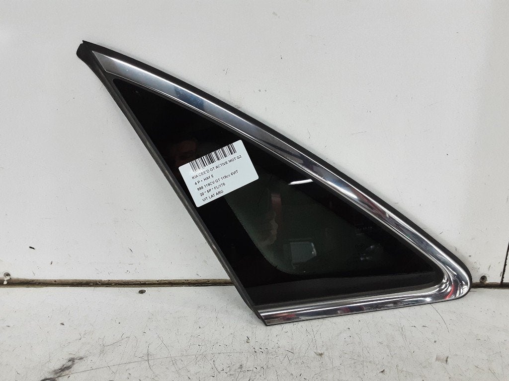 VITRE LATERALE ARRIÈRE GAUCHE Kia Ceed (CDB5 / CDBB), Kia, Info@kia.de, Utilisé, Theodor-Heuss-Allee 11
60486  Frankfurt am Main, DE