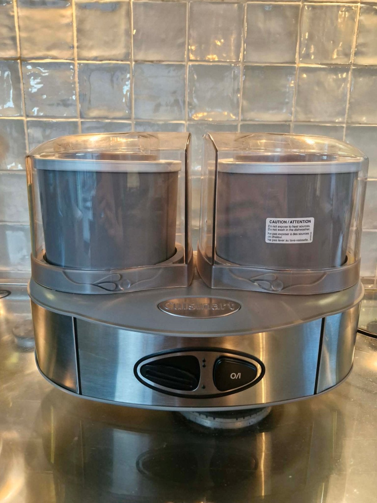 Cuisinart Ice Cream Duo ICE40BCE – zo goed als nieuw, Ophalen, Zo goed als nieuw