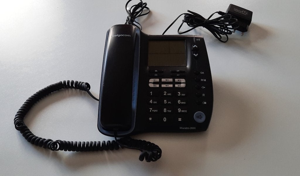 Telefoontoestel vaste lijn, Telecommunicatie, Ophalen, Zo goed als nieuw, Bakeliet