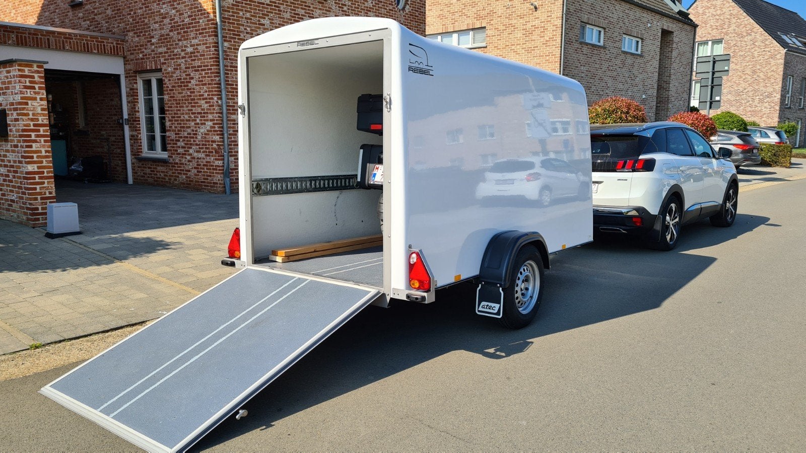 Motor aanhangwagen of Camper aanhangwagen., Auto diversen, Aanhangers en Bagagewagens, Ophalen