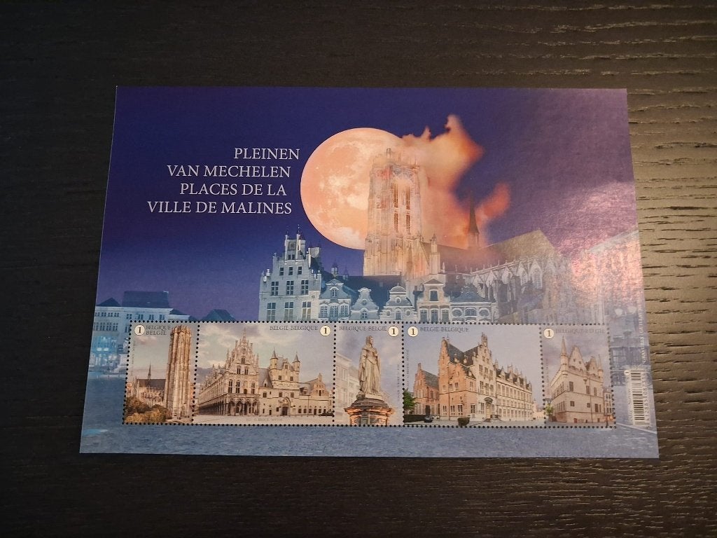 BL 297 Mechelen squares 2021, Neuf, Enlèvement ou Envoi, Non oblitéré, Gomme originale