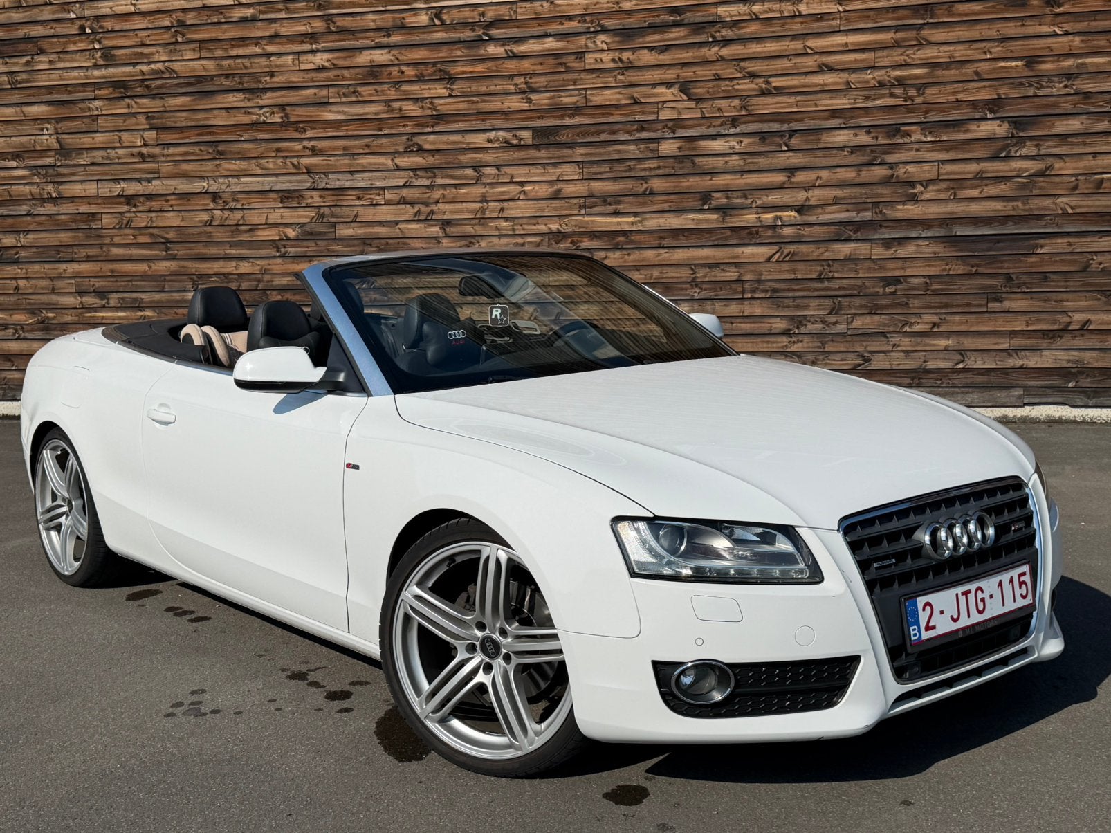 Audi A5 Cabriolet S line, Autos, Cuir, Euro 5, 135 kW, Entreprise