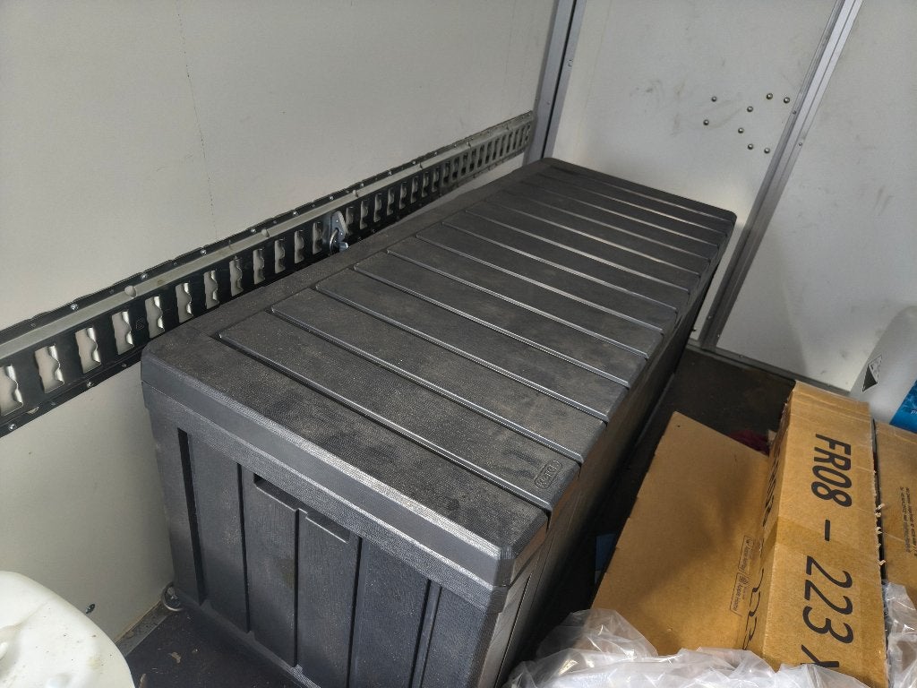 Keter opbergbox, Tuin en Terras, Ophalen, Zo goed als nieuw, Kunststof, Overige typen