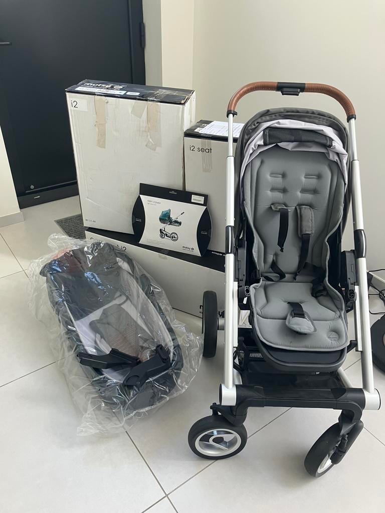 Mutsy i2 urban pure set buggy met zit en reiswieg, Enlèvement, Comme neuf, Maxi-Cosi