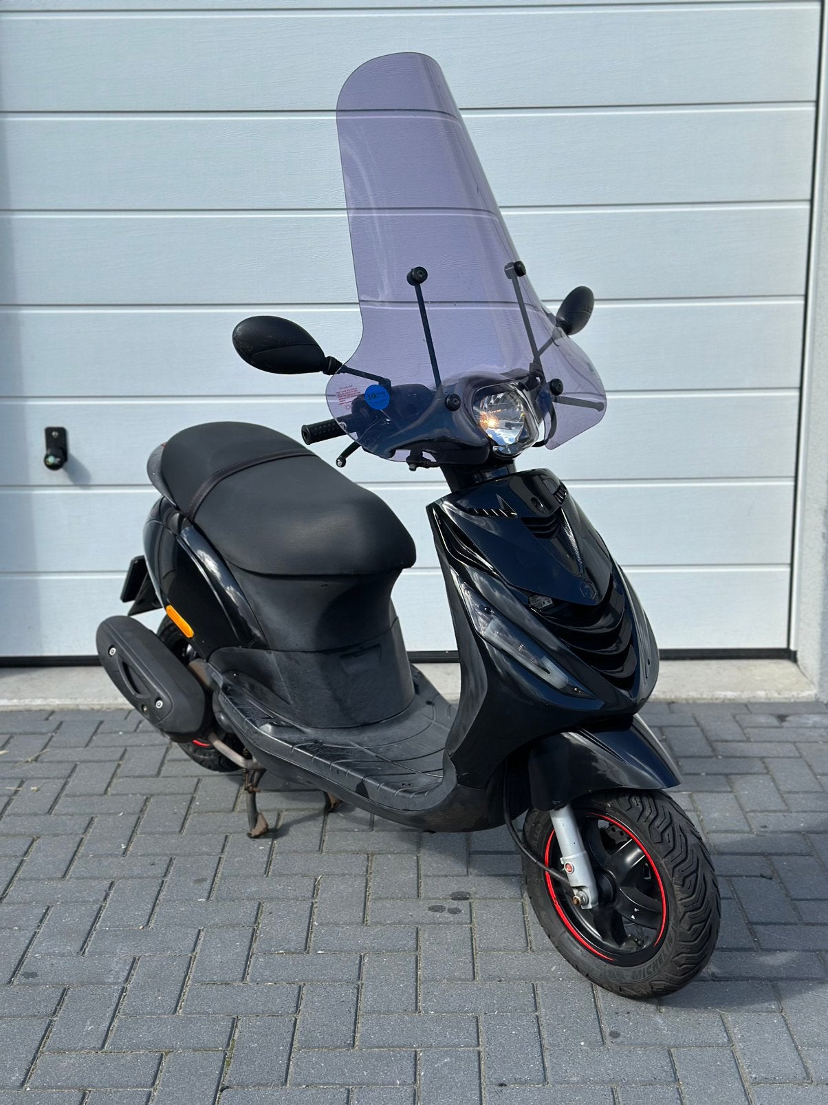 Piaggio zip 2020 Snor Blauw kenteken iget, Vélos & Vélomoteurs, Enlèvement ou Envoi, Comme neuf, Zip