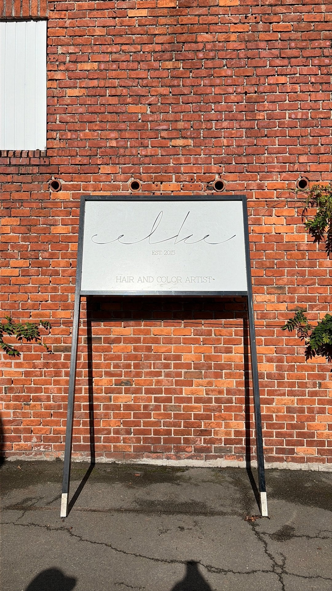 Reclame bord, Ophalen, Zo goed als nieuw