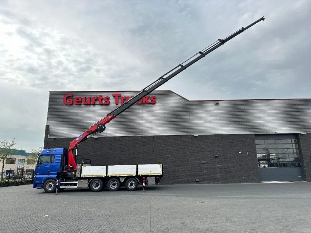 MAN TGX 33.560 8X4 TRIDEM + HMF 4020-K8 KRAAN/KRAN/CRANE/GRU, Autos, Achat, Euro 6, MAN, Diesel