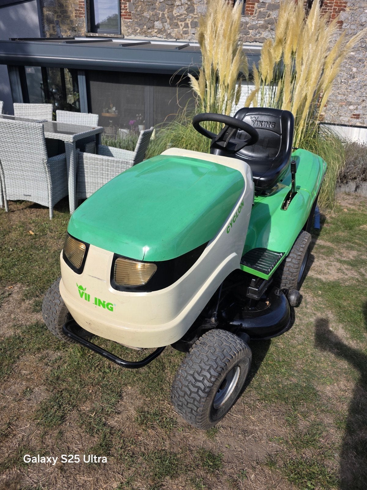 tracteur tondeuse viking, Ophalen, Viking, Gebruikt, Elektrische starter