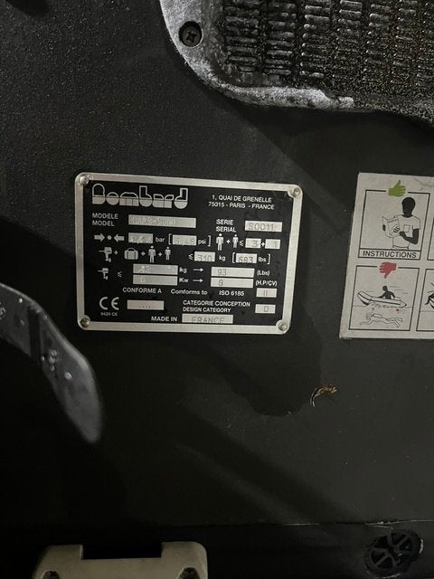 Rubberboot Bombard Max3Solid, Airdeck, Bombard, Enlèvement, Utilisé