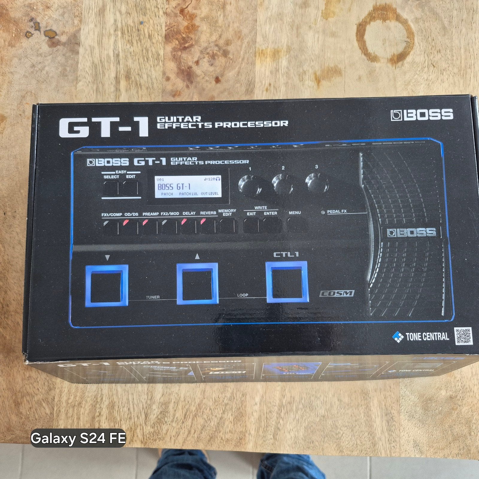 Pédale de boucle et d'effet Boss GT-1, Musique & Instruments, Enlèvement ou Envoi, Comme neuf, Delay ou Écho