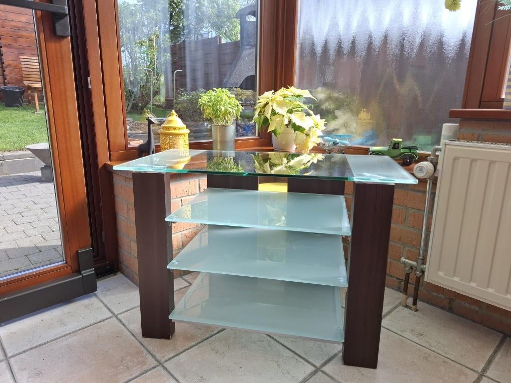 Meuble TV moderne, Maison & Meubles, Armoires | Mobilier de télévision, Utilisé, Moins de 100 cm, 50 à 100 cm, 25 à 50 cm, Autres essences de bois
