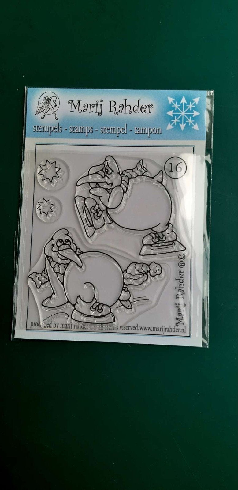 stempel Marij Rahder, Hobby & Loisirs créatifs, Cartes | Fabrication, Enlèvement