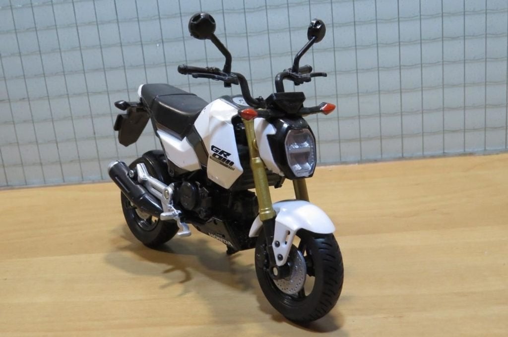 Honda MSX125 Grom 1:12 white, Ophalen of Verzenden, Nieuw, 1:9 t/m 1:12, Motor