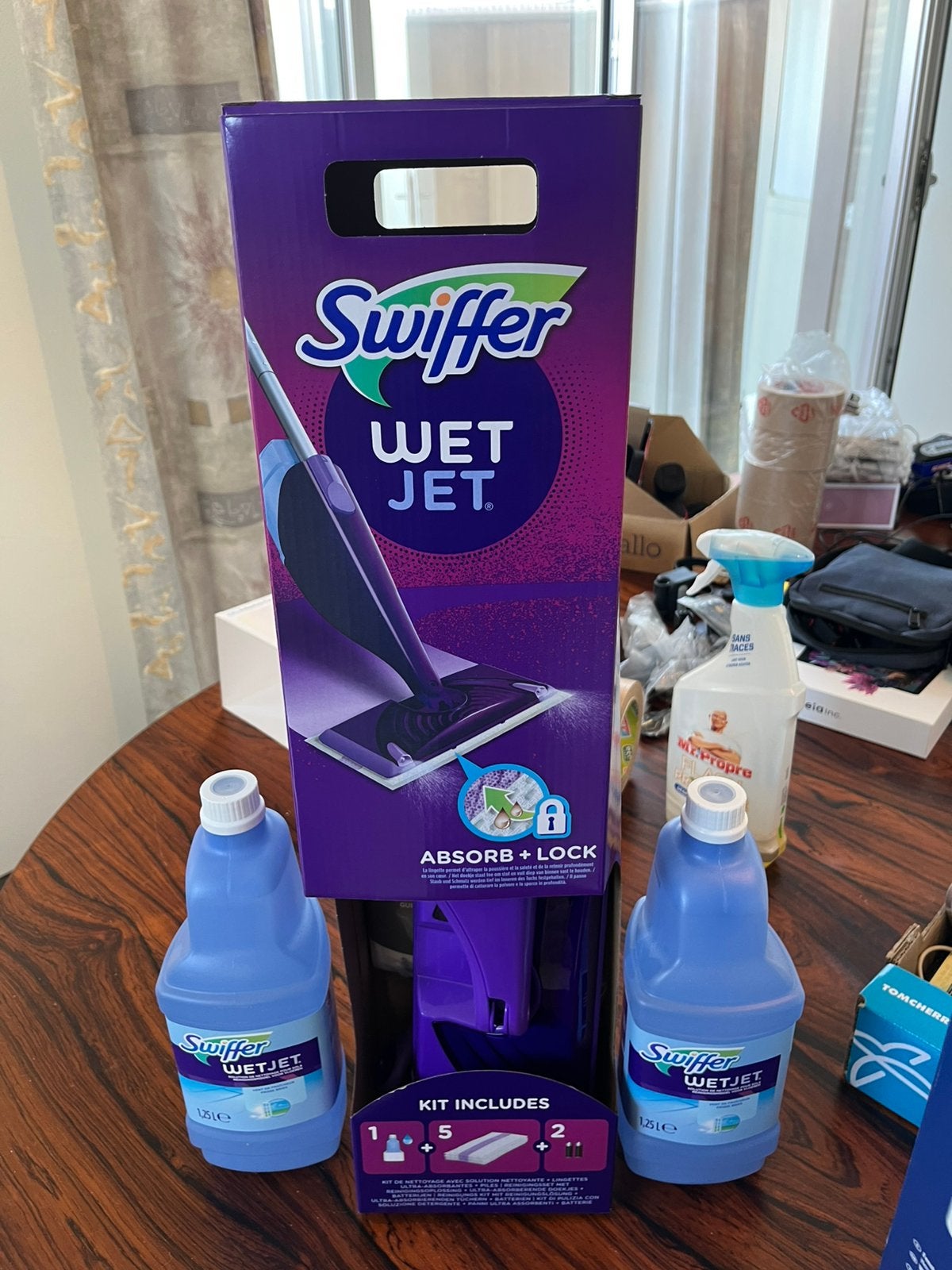 Ramenkuiser et Swiffer Wetjet NOUVEAU, Maison & Meubles, Enlèvement