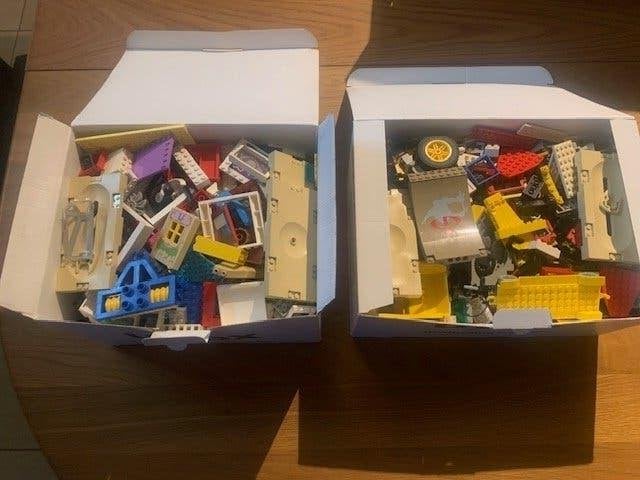 lego lot - 7 a 8kg random lego boxes, Accessoires inclus, Lego, Utilisé, Briques en vrac