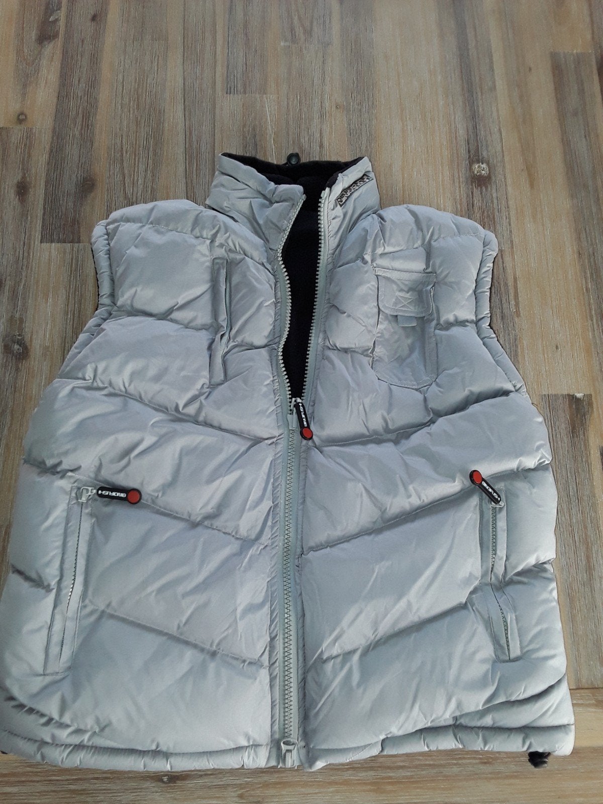 bodywarmer, Ophalen