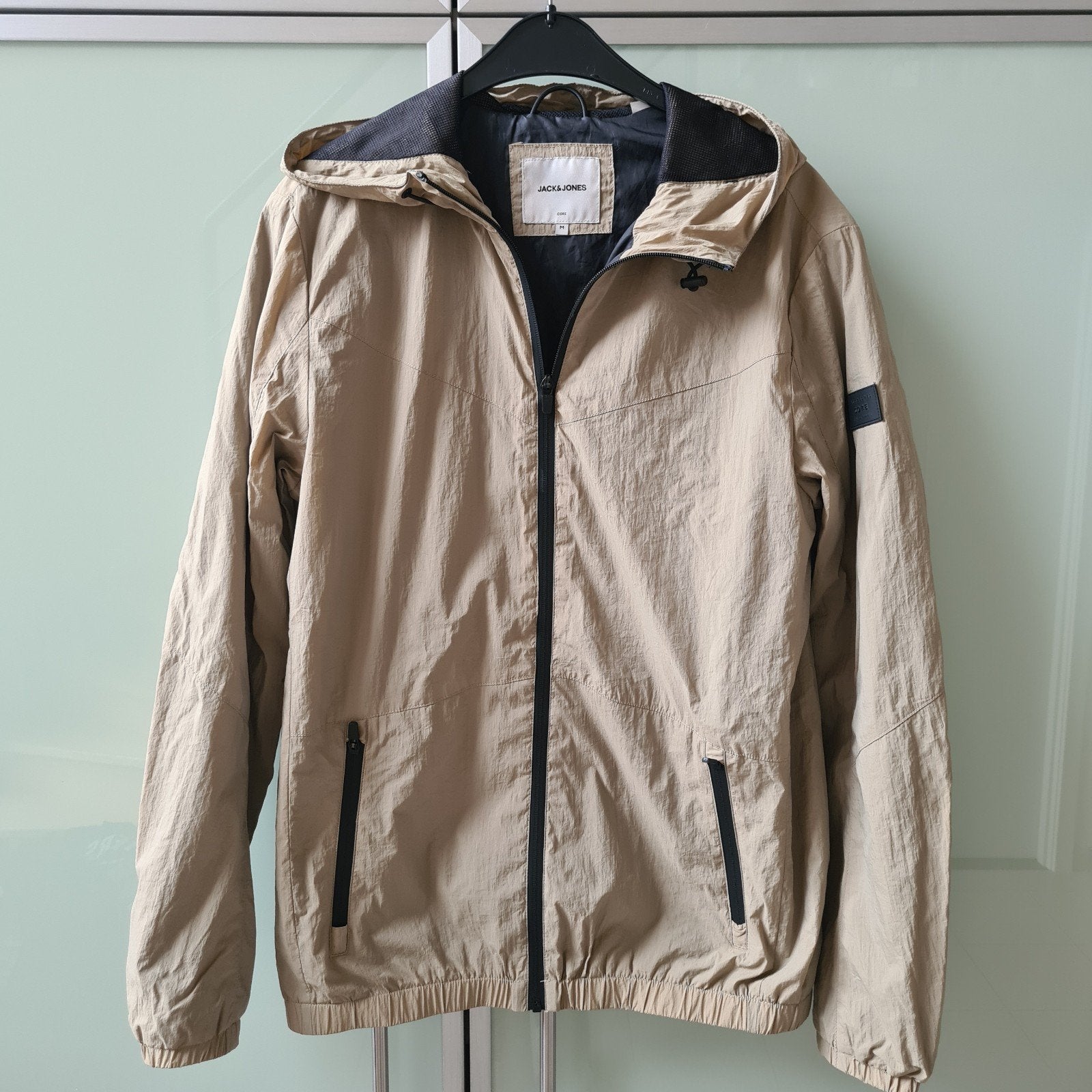 jas tussenseizoen Jack&jones maat M. Beige., Kleding | Heren, Jassen | Zomer, Ophalen, Maat 48/50 (M), Beige, Jack&Jones