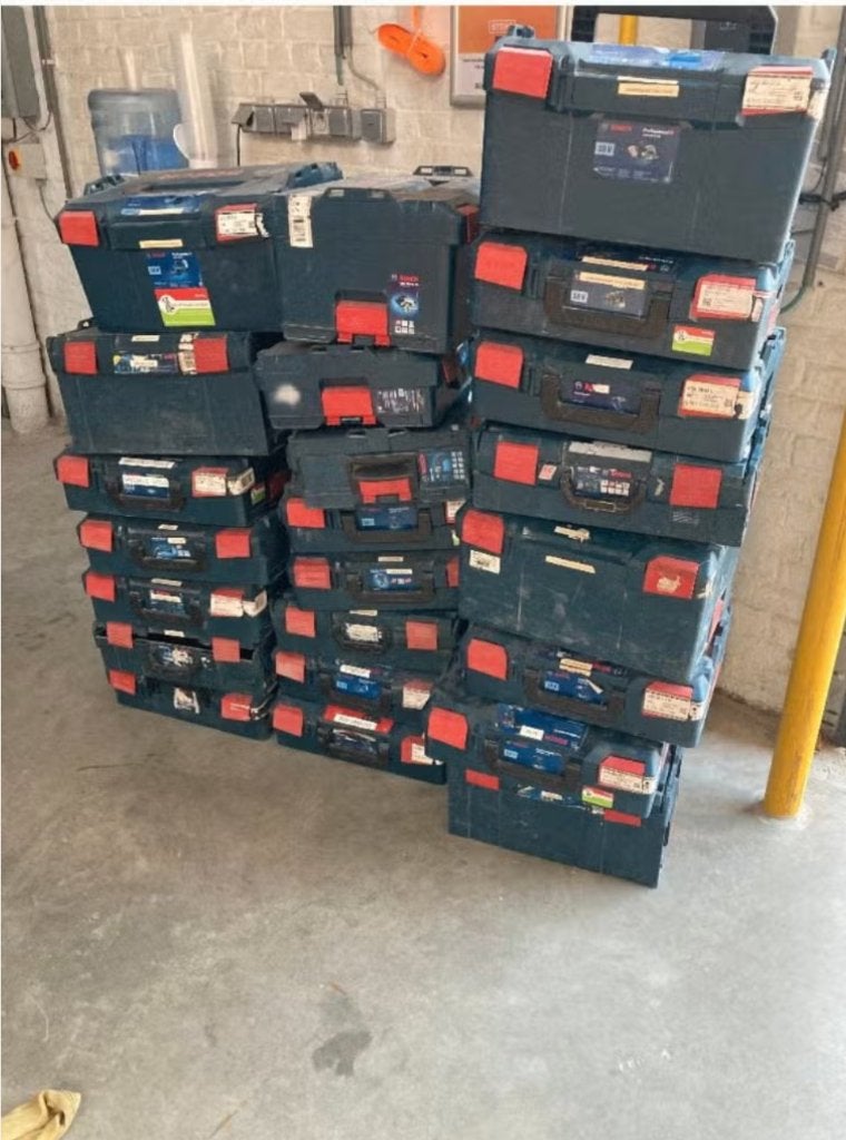 lot bosch sortimo bakken, Doe-het-zelf en Bouw, Gereedschapskisten, Ophalen