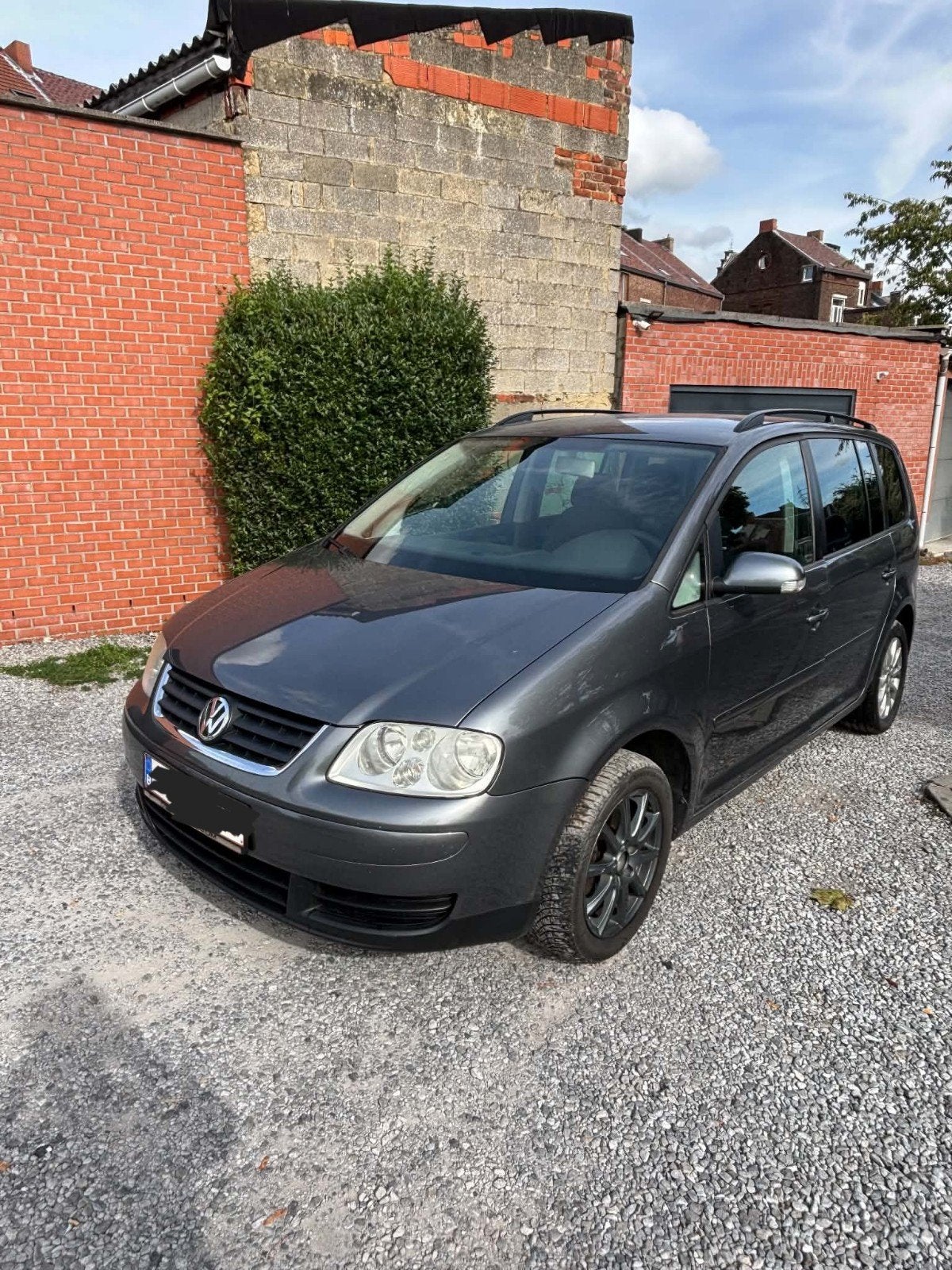 vw  touran 1.9l tdi 7places automatique, Achat, Noir, Automatique, Particulier