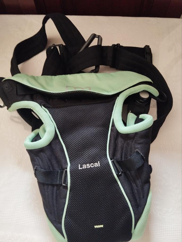 Draagzak Lascal  baby's vanaf 3,5 kg tot 13 kg, Gebruikt, Buik of Rug, Draagzak, Ophalen