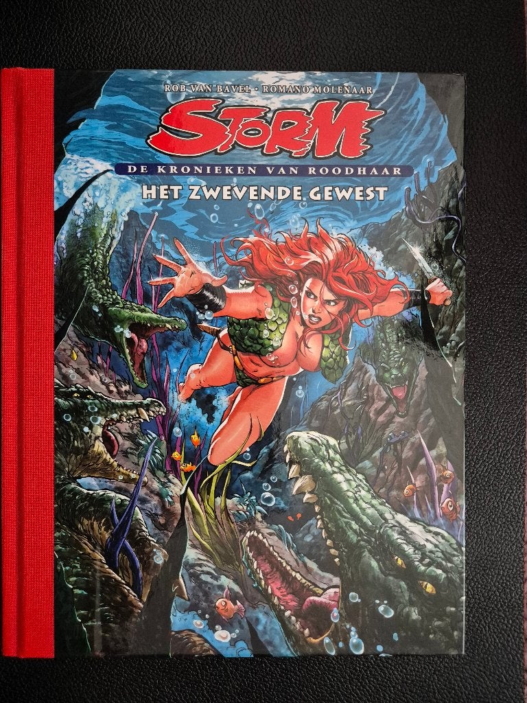 Storm Het zwevende gewest luxe editie uit 2018 + portfolio, Livres, Enlèvement ou Envoi, Romano Molenaar, Une BD, Comme neuf