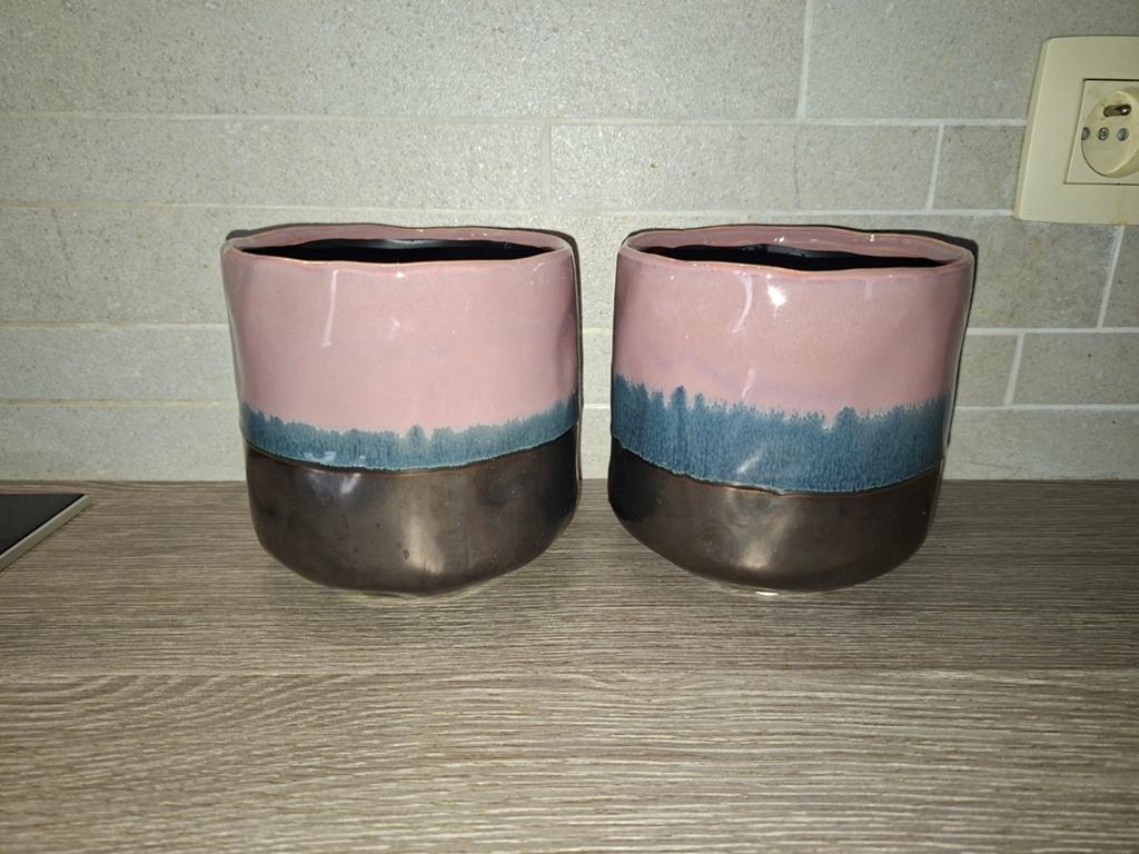 2 bloempotten, Ophalen