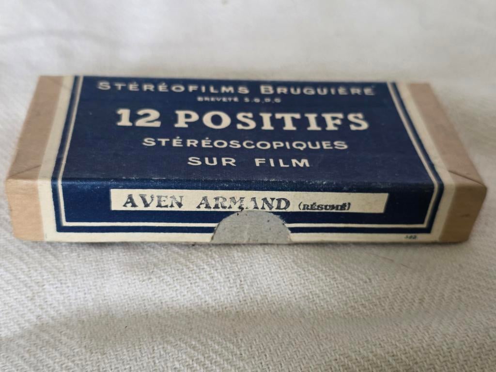 12 Stereofilms Bruguière Avenue Armand., Verzamelen, Foto's en Prenten, Ophalen of Verzenden
