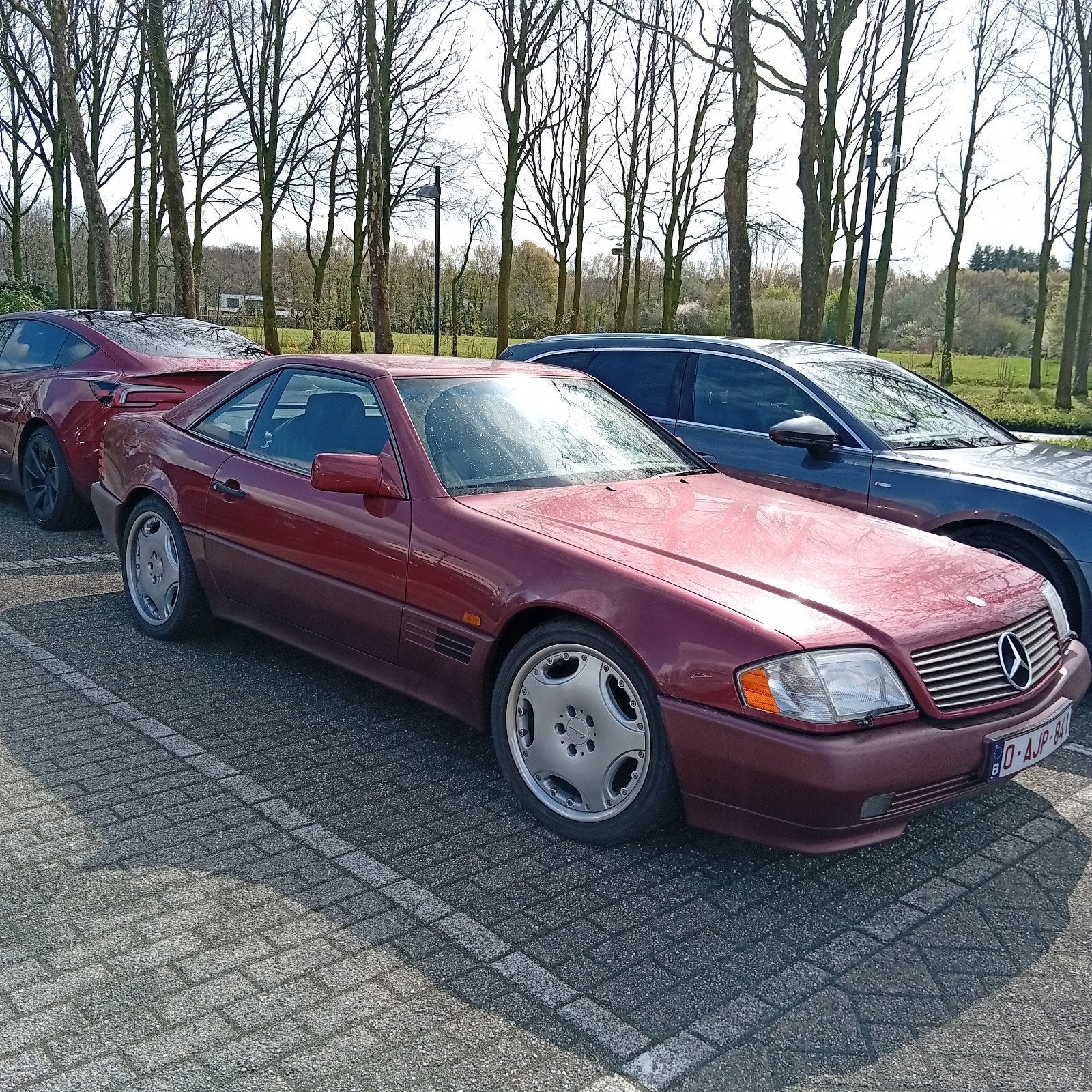 belle mercedes 500 Sl 1992, 125000km, Achat, Cabriolet, 5000 cm³, Particulier