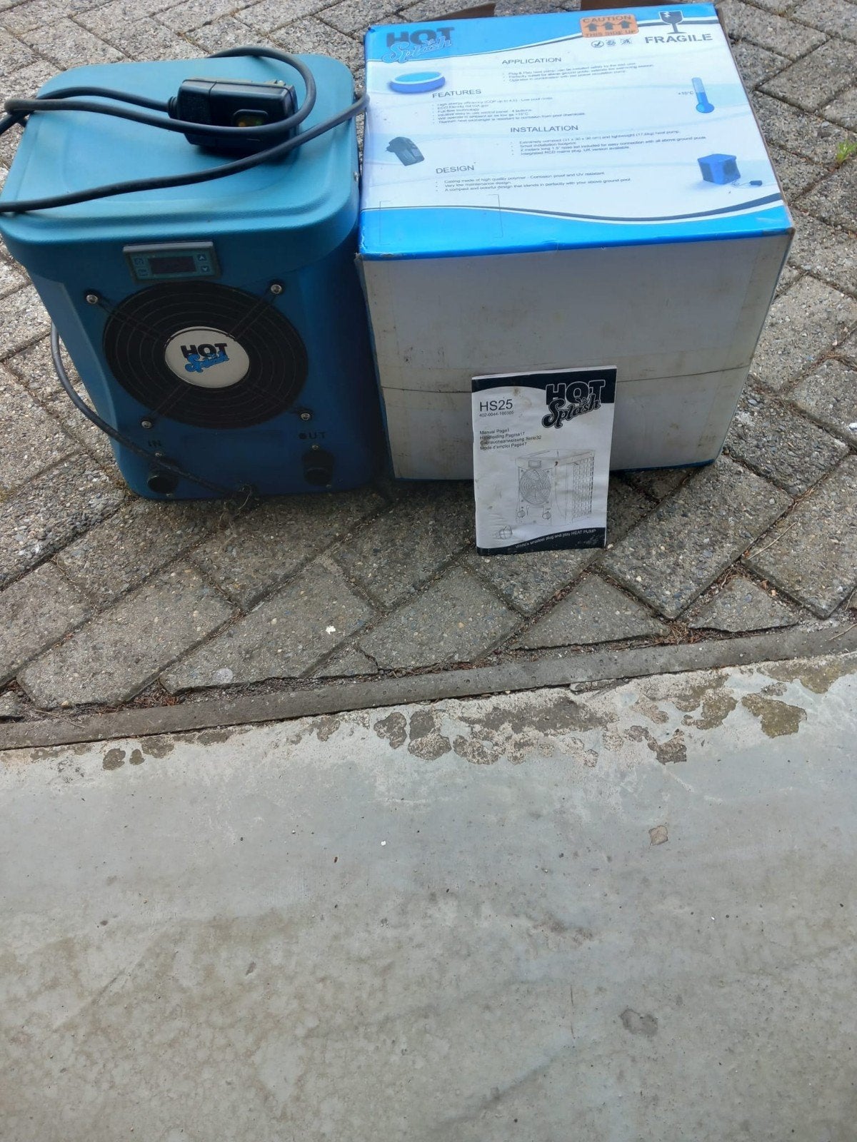 Warmtepomp, Doe-het-zelf en Bouw, Ventilatie en Afzuiging, Ophalen, Gebruikt, Ventilator en Afzuiger