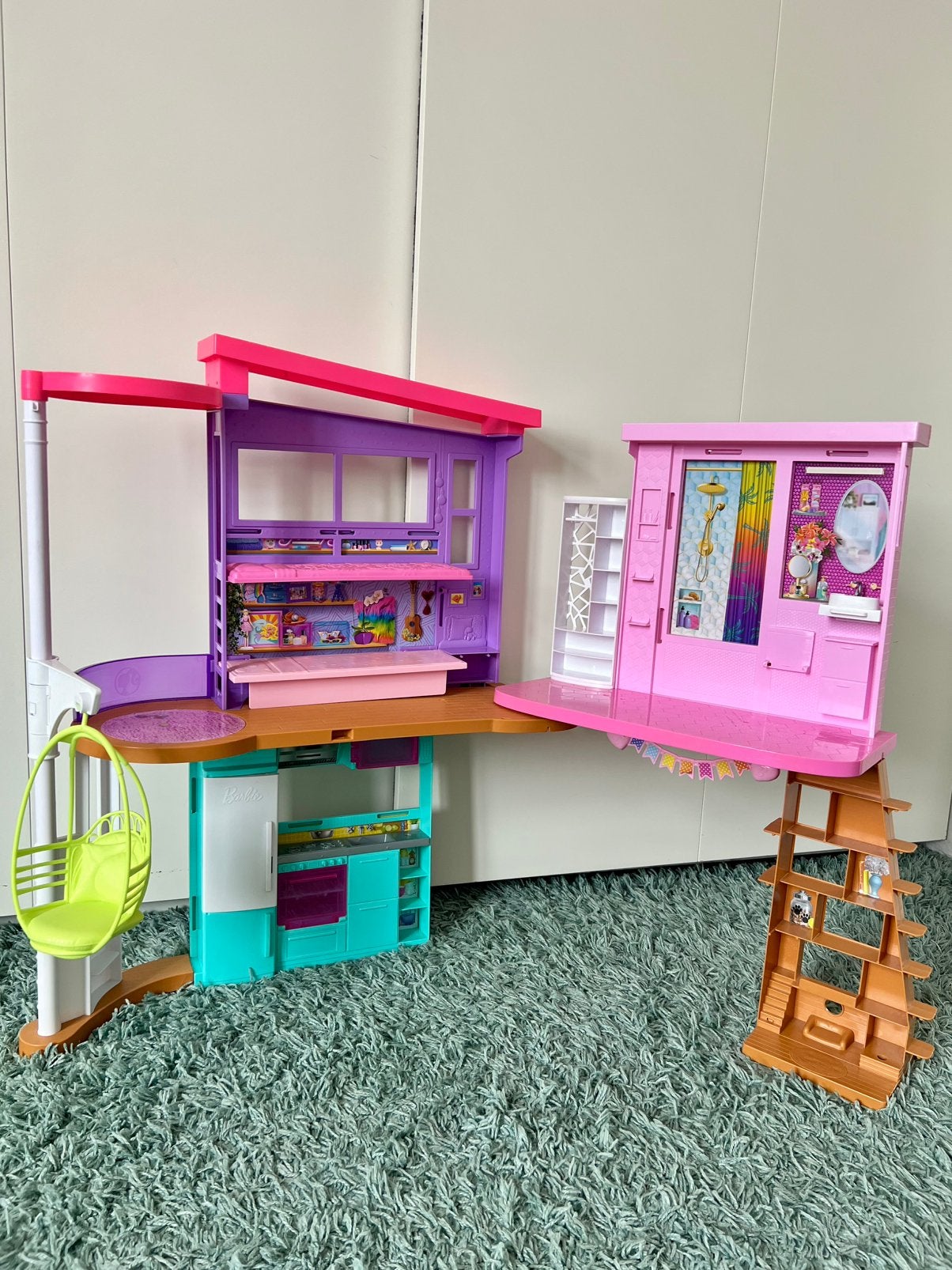 Maison de Barbie Malibu, Enfants & Bébés, Jouets | Maisons de poupées, Enlèvement ou Envoi, Utilisé, Maison de poupées