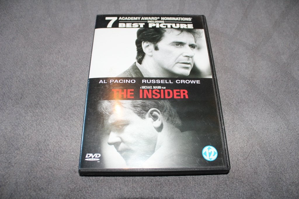 DVD The Insider, CD & DVD, Enlèvement ou Envoi, Anglais, Néerlandais, Autres genres