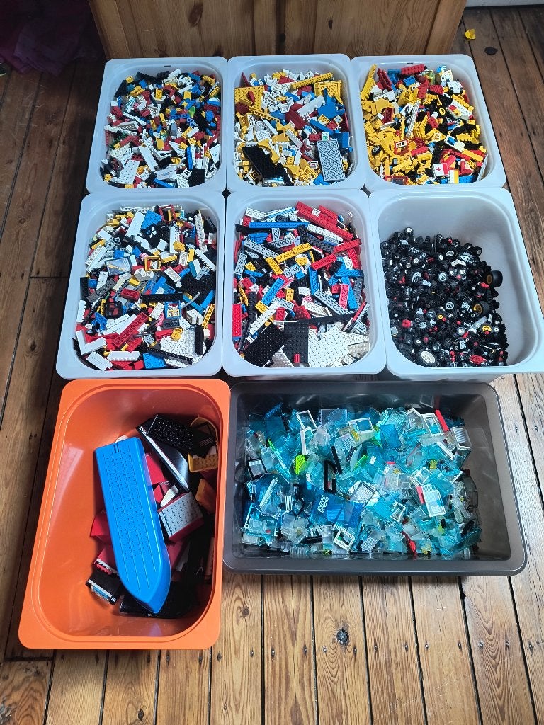 Lot Lego 33 kilos de blocs Lego séparés, Enfants & Bébés, Jouets | Duplo & Lego, Enlèvement ou Envoi, Utilisé, Briques en vrac