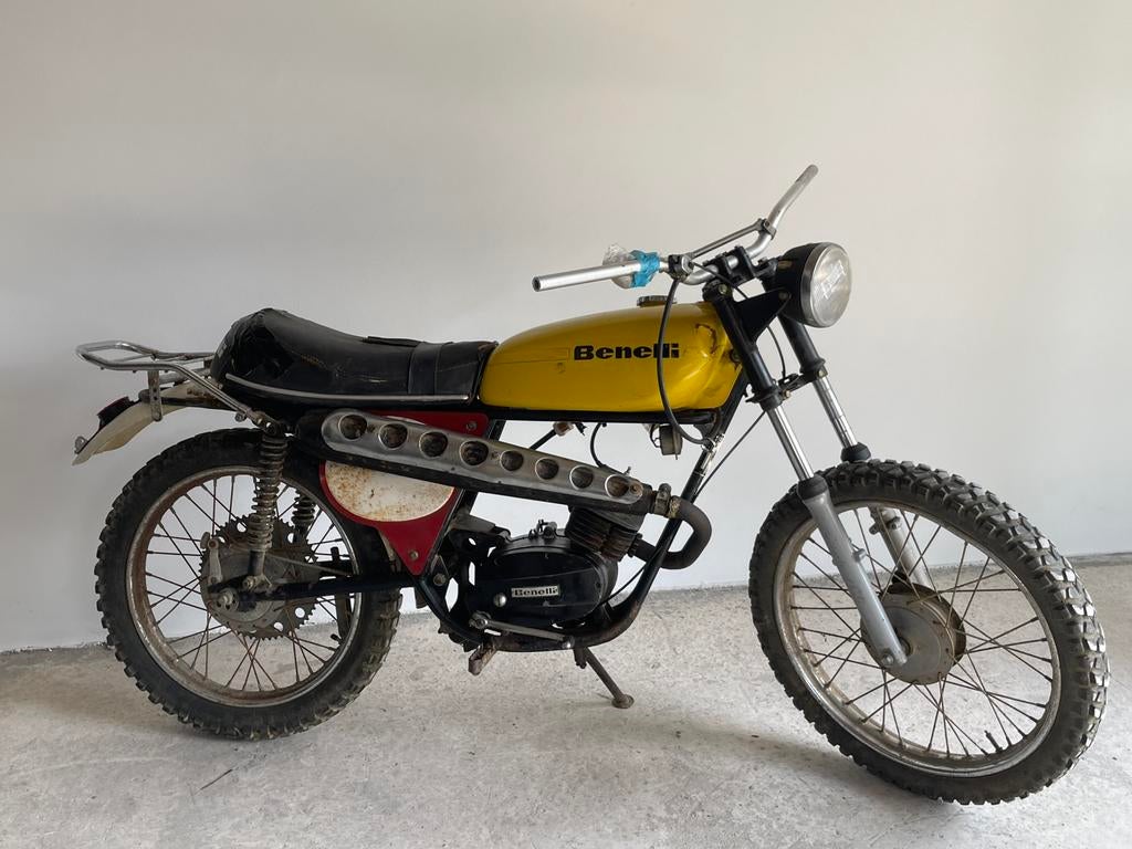 benelli 50cc cross, Ophalen