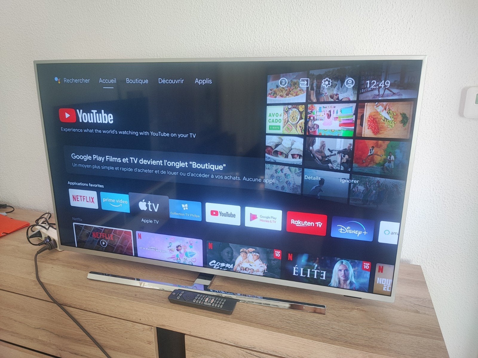 PHILIPS THE ONE AMBILIGHT 4K UHD ANDROID 50 POUCES 127 CM, Enlèvement, 4k (UHD), Philips, Smart TV