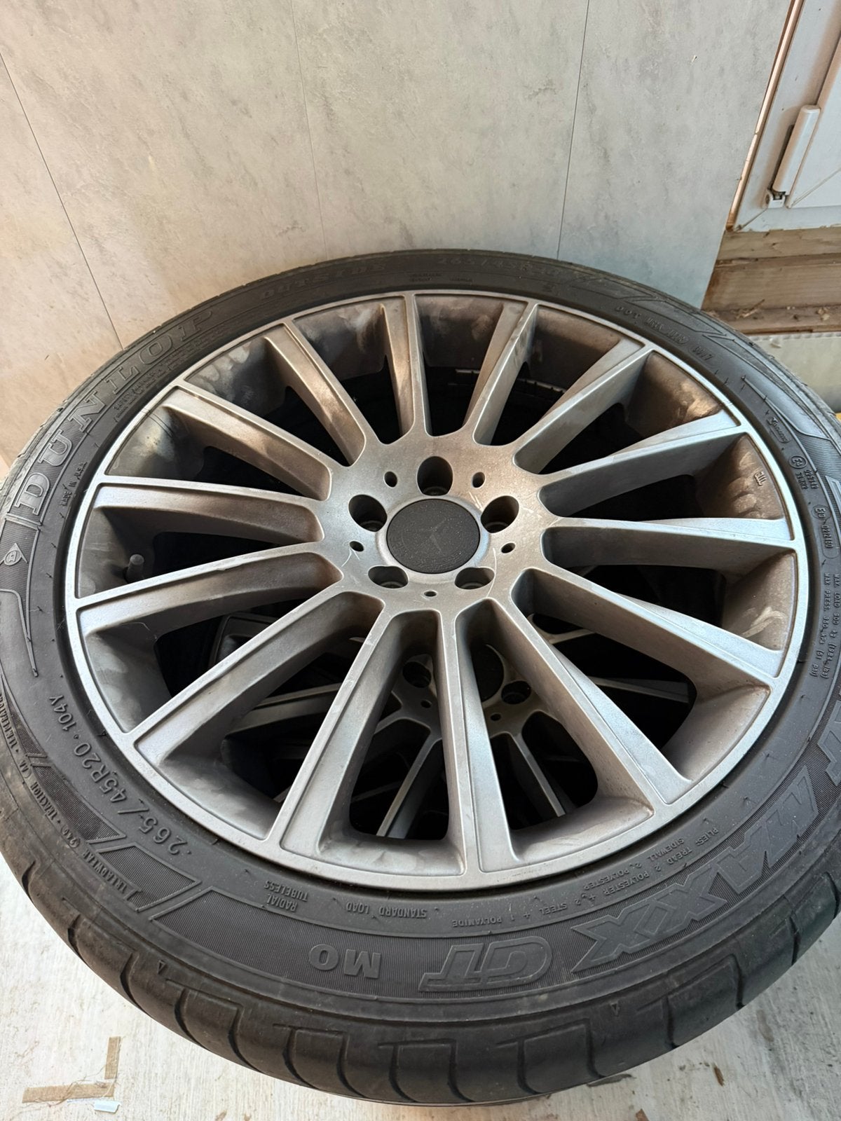 Velgen mercedes, Ophalen, Velg(en)